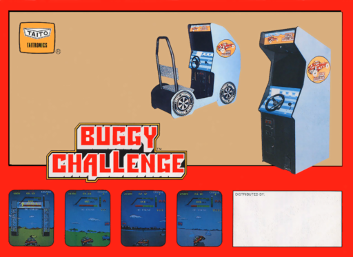 Buggy Challenge Arcade Game Cover